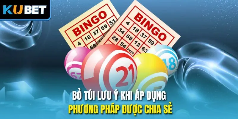 Bỏ túi lưu ý khi áp dụng phương pháp được chia sẻ